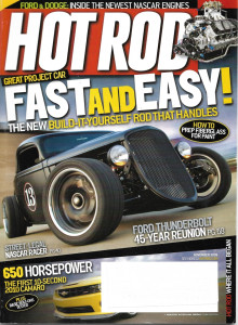 HOT ROD 2009 NOV - THUNDERBOLT REUNION, 10 SEC CAMARO, NASCAR FORD & DODGES